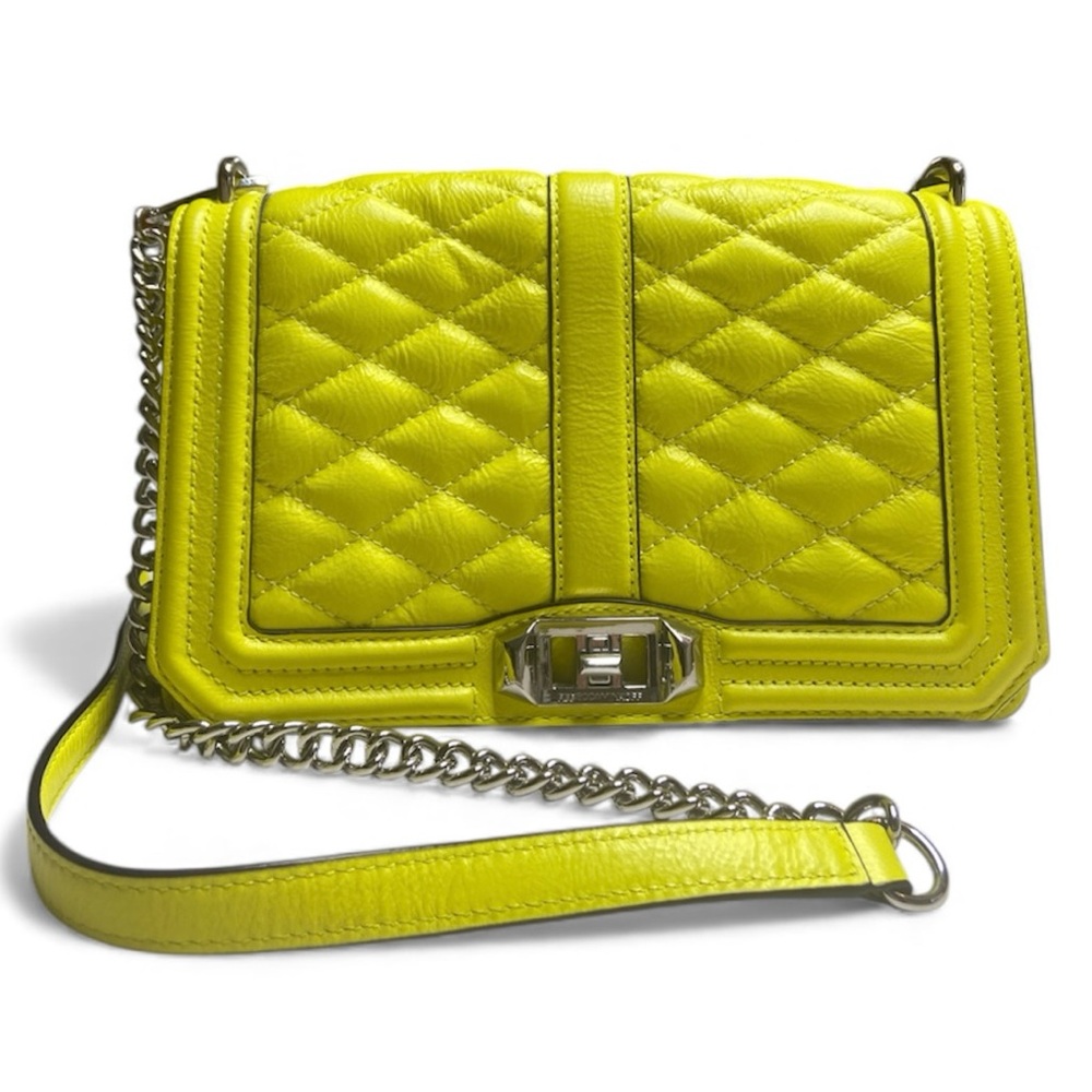 Rebecca Minkoff Love Neon Bag Yellow